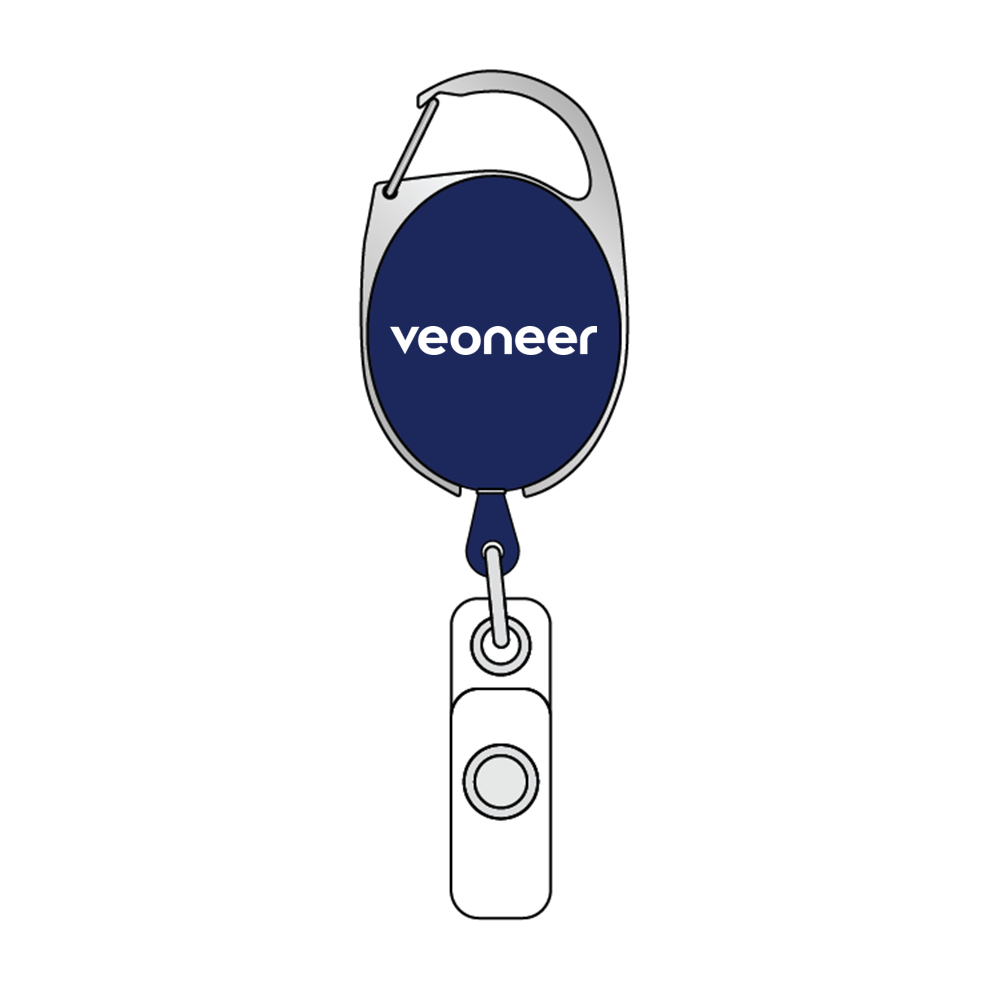 Bubble Carabiner Badge Reel