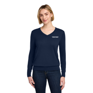 Brooks Brothers Women’s Washable Merino V-Neck Sweater