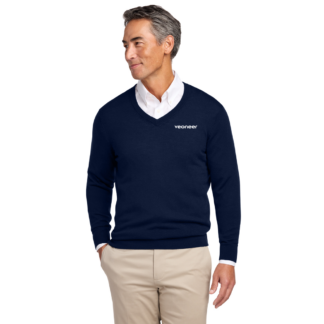 Brooks Brothers Men's Washable Merino V-Neck Sweater